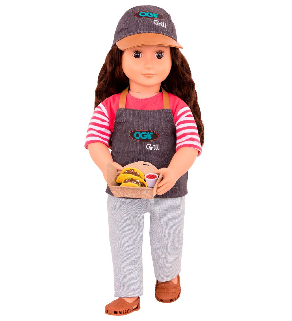 Our Generation Puppe - 46 cm - FoodLastwagen Rayna - Our Generation - One Size - Puppen Our Generation Puppe - 46 cm - FoodLastwagen Rayna - Our Generation - One Size - Puppen von Our Generation