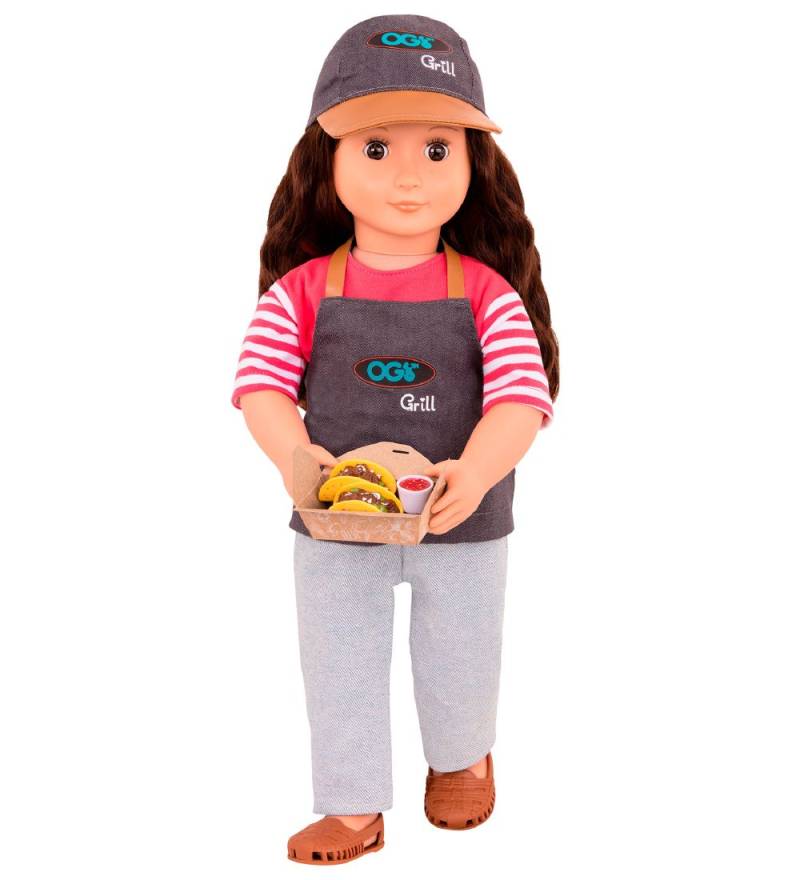 Our Generation Puppe - 46 cm - FoodLastwagen Rayna - Our Generation - One Size - Puppen Our Generation Puppe - 46 cm - FoodLastwagen Rayna - Our Generation - One Size - Puppen von Our Generation