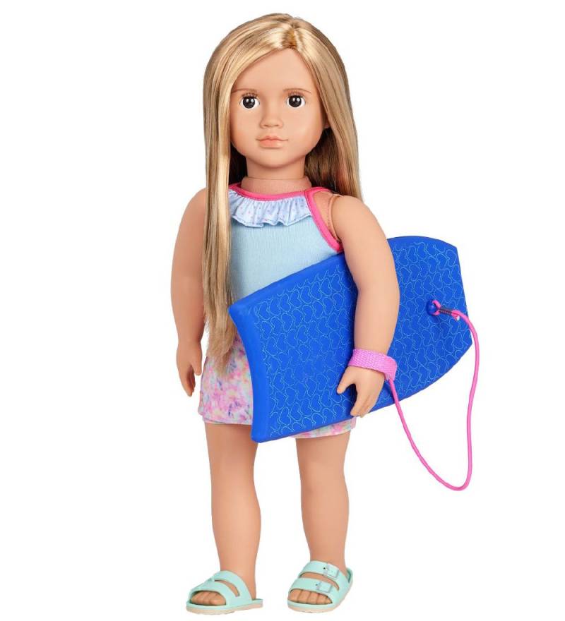 Our Generation Puppe - 46 cm - Ivana m. Surfbrett - Our Generation - One Size - Puppen Our Generation Puppe - 46 cm - Ivana m. Surfbrett - Our Generation - One Size - Puppen von Our Generation