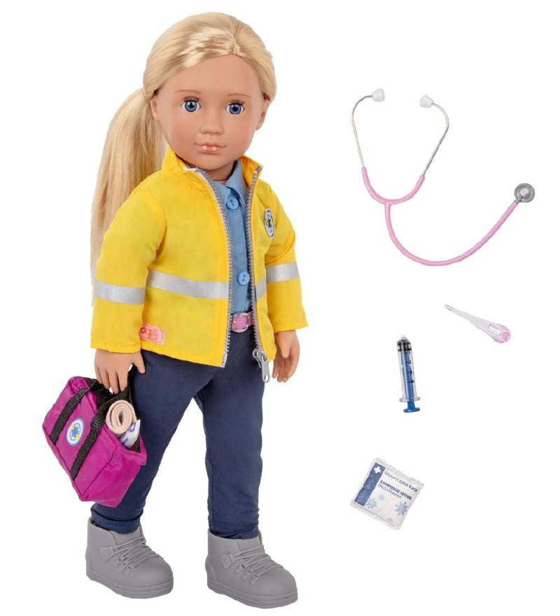 Our Generation Puppe - 46 cm - Kaylin - Krankenwagenfahrer - Our Generation - One Size - Puppen Our Generation Puppe - 46 cm - Kaylin - Krankenwagenfahrer - Our Generation - One Size - Puppen von Our Generation