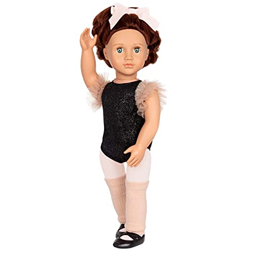 Our Generation Prima Ballerina Kiera 46cm Puppe - Bewegliche Ballerina mit Grünen Augen, Ballettkostüm, Haarschleife & Accessoires Our Generation Prima Ballerina Kiera 46cm Puppe - Bewegliche Ballerina mit Grünen Augen, Ballettkostüm, Haarschleife & Accessoires von Our Generation