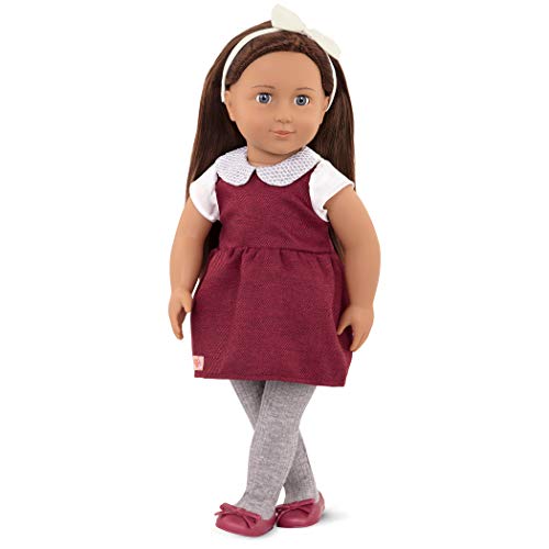 Our Generation Puppe Milana – 46 cm Puppe mit Puppenkleidung, Puppenzubehör und braunen langen Haaren zum Frisieren – Kinder Spielzeug ab 3 Jahren Our Generation Puppe Milana – 46 cm Puppe mit Puppenkleidung, Puppenzubehör und braunen langen Haaren zum Frisieren – Kinder Spielzeug ab 3 Jahren von Our Generation