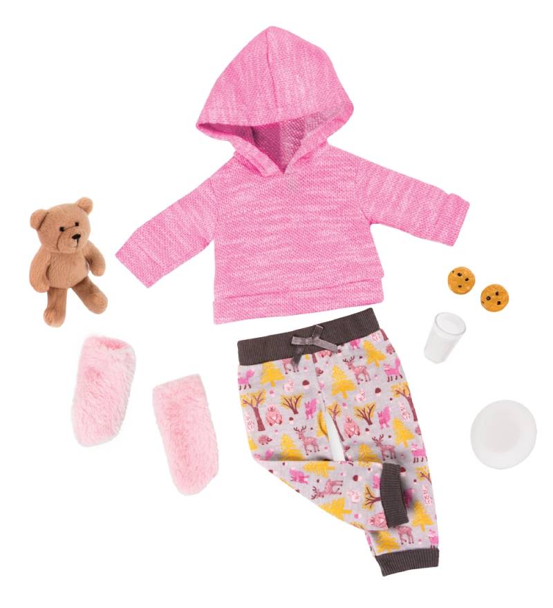 Our Generation Puppenkleidung - Deluxe Pyjama Set m. Kuscheltier - Our Generation - One Size - Puppenkleidung Our Generation Puppenkleidung - Deluxe Pyjama Set m. Kuscheltier - Our Generation - One Size - Puppenkleidung von Our Generation
