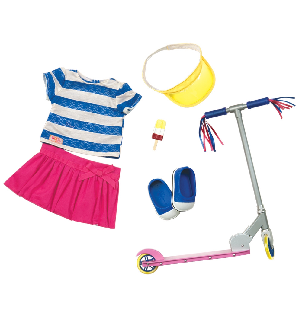 Our Generation Puppenkleidung - Deluxe Tretroller - Our Generation - One Size - Puppenkleidung Our Generation Puppenkleidung - Deluxe Tretroller - Our Generation - One Size - Puppenkleidung von Our Generation