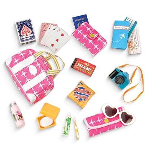 Our Generation – Puppenzubehör 46 cm – Reiseset – Gepäcktasche – Spielzeuglebensmittel & Kamera – Spielzeug für Kinder ab 3 Jahren – Bon Voyage Our Generation – Puppenzubehör 46 cm – Reiseset – Gepäcktasche – Spielzeuglebensmittel & Kamera – Spielzeug für Kinder ab 3 Jahren – Bon Voyage von Our Generation