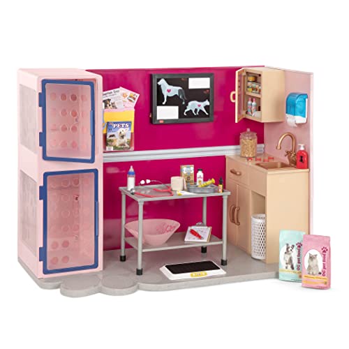 Our Generation – Vet Clinic Playset – 18-inch Doll Accessories – Plush Pets & Stuffed Animals – Pretend Play – Toys for Kids Ages 3 & Up – Healthy Paws Vet Clinic Our Generation – Vet Clinic Playset – 18-inch Doll Accessories – Plush Pets & Stuffed Animals – Pretend Play – Toys for Kids Ages 3 & Up – Healthy Paws Vet Clinic von Our Generation