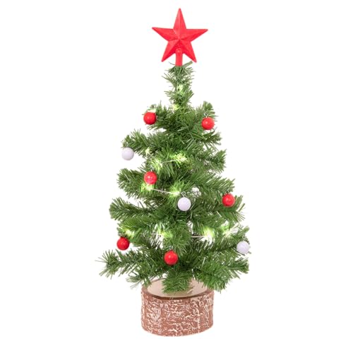 Our Generation Weihnachtsbaum Puppenzubehör – Puppenhaus Zubehör Weihnachten mit funktionierender Lichterkette – Accessoires für 46 cm Puppen, Puppenmöbel Spielzeug für Kinder ab 3 Jahre von Our Generation