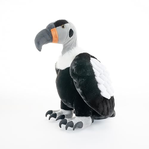 OurFren Realistischer California Condor Plüsch, 44,5 cm, großes Geier-Plüschtier, weiches und kuscheliges Wildtier-Plüschtier für Kinder und Erwachsene OurFren Realistischer California Condor Plüsch, 44,5 cm, großes Geier-Plüschtier, weiches und kuscheliges Wildtier-Plüschtier für Kinder und Erwachsene von OurFren