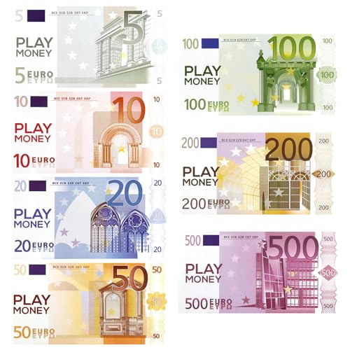 Spielgeld Kinder 175 Blätter, 5/10/20/50/100/200/500 Learning Resources Spielgeld Set, Geldscheine, für Rollenspiele, zum Rechnen und Lernen Spielgeld Kinder 175 Blätter, 5/10/20/50/100/200/500 Learning Resources Spielgeld Set, Geldscheine, für Rollenspiele, zum Rechnen und Lernen von Ourdort