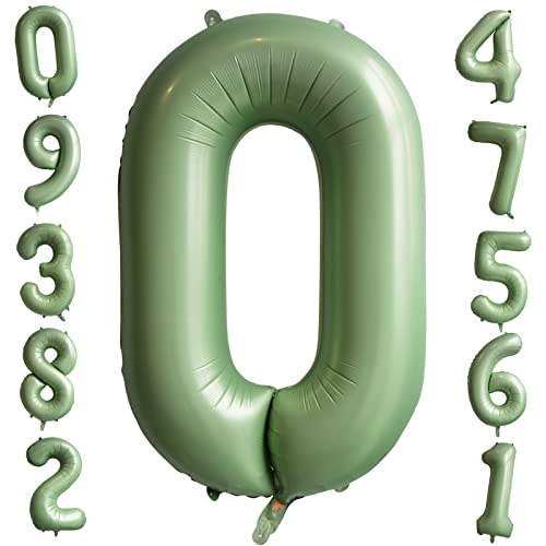 40 Zoll Salbei Grün Zahl 0 Ballon Giant Helium Folie Zahl Ballons Große Geburtstag Ballons Alter Ballon Olivgrün Digital Ballon für Jungen Mädchen Geburtstag Jahrestag Graduierung Party Dekorationen 40 Zoll Salbei Grün Zahl 0 Ballon Giant Helium Folie Zahl Ballons Große Geburtstag Ballons Alter Ballon Olivgrün Digital Ballon für Jungen Mädchen Geburtstag Jahrestag Graduierung Party Dekorationen von Ousuga