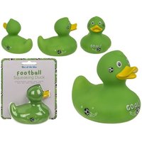 Quietscheente Fußball 10cm von Out Of The Blue Kg