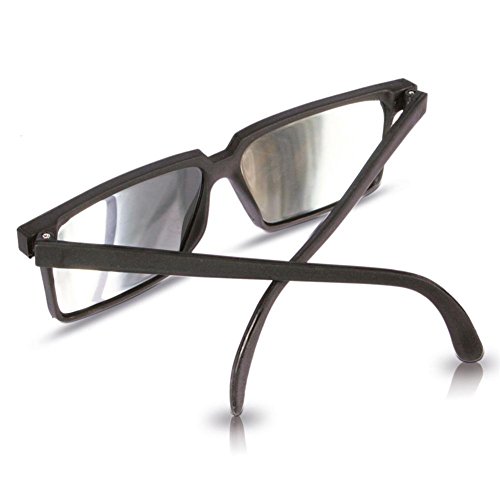 Spionage-Sonnenbrille - mit Spiegeln hinten sehen - mit Seitenspiegel im Bügel von Out of the blue
