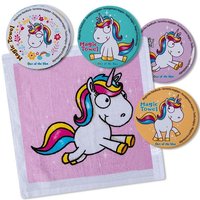 Top Mitgebsel zum Kindergeburtstag-Einhorn Magisches Handtuch, 1 Stück Top Mitgebsel zum Kindergeburtstag-Einhorn Magisches Handtuch, 1 Stück von Out of the blue KG