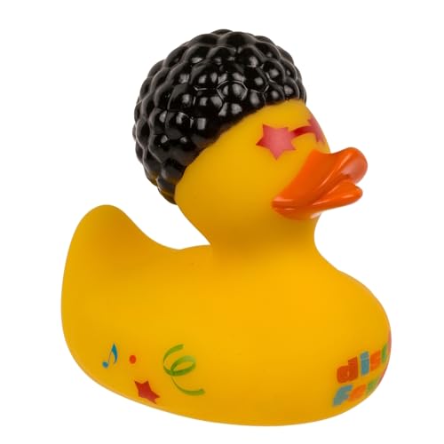 Disco Badeente mit Cooler Brille und Frisur Disco Badeente mit Cooler Brille und Frisur von Out of the blue