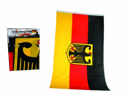 Out of the blue Deutschlandflagge,Deutschlandfahne mit Bundesadler für Fahnenmast,ca. 90 x 150 cm von Out of the blue