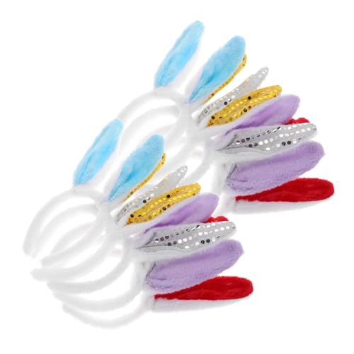 Outanaya 10 Stück Teiliges Set Hasenohren Haarreif Plüsch Osterhasen Stirnbänder für Kostümpartys Cosplay und Bühnenaufführungen Gemischte Stile und Farben Outanaya 10 Stück Teiliges Set Hasenohren Haarreif Plüsch Osterhasen Stirnbänder für Kostümpartys Cosplay und Bühnenaufführungen Gemischte Stile und Farben von Outanaya