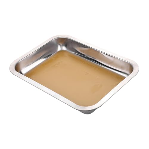 Outanaya Anatomie-tablett Medizinisch Dissektionsplatte Student Sezieren Zahntablett Kleine Metallschale Tabletts Aus Edelstahl Metall Tablett Metallschalen Rostfreier Stahl Silver Outanaya Anatomie-tablett Medizinisch Dissektionsplatte Student Sezieren Zahntablett Kleine Metallschale Tabletts Aus Edelstahl Metall Tablett Metallschalen Rostfreier Stahl Silver von Outanaya