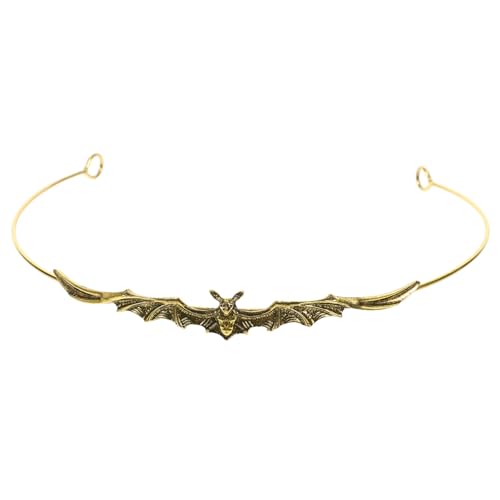 Outanaya Halloween Fledermaus Haarreif Vintage Metall Krone Stirnband Damen Kostüm Accessoire Party Dekoration für Halloween Festival von Outanaya