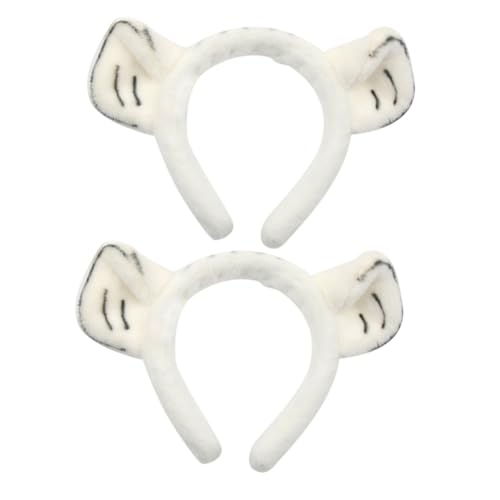 Outanaya Plüsch Tiger Ohren Haarreifen Weiß Weiche Komfortable Haarbänder Damen Haarschmuck Flexible Mode Accessoires Für Frauen Und Mädchen Outanaya Plüsch Tiger Ohren Haarreifen Weiß Weiche Komfortable Haarbänder Damen Haarschmuck Flexible Mode Accessoires Für Frauen Und Mädchen von Outanaya