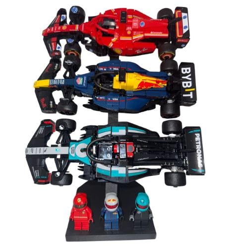 Outback Bricks Display Riser für 3 LEGO Speed Champions Autos, kompatibel mit mehreren Modellen von Outback Bricks