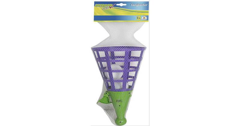 Outdoor active Jumbo-Fangbecher mit 2 Bällen, # 34 cm bunt von Outdoor active