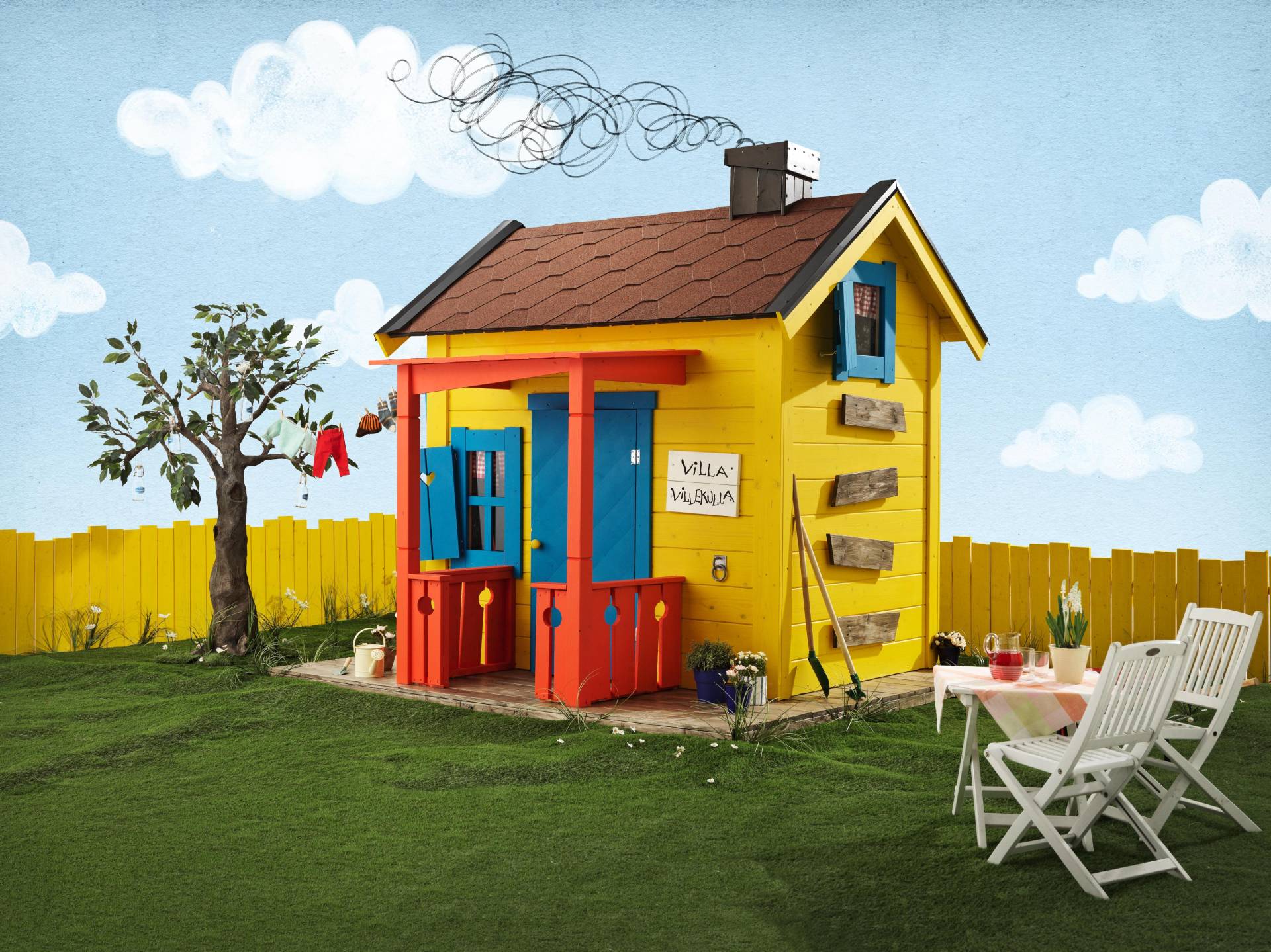 OutdoorToys Spielhaus Villa Kunterbunt OutdoorToys Spielhaus Villa Kunterbunt von OutdoorToys