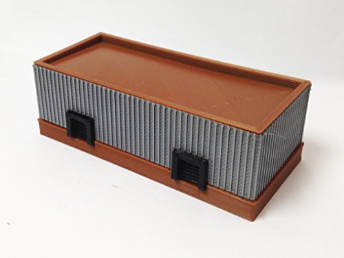 Outland Models Eisenbahn-Layout Lager/Güterstation (Silber) Z-Skala von Outland Models