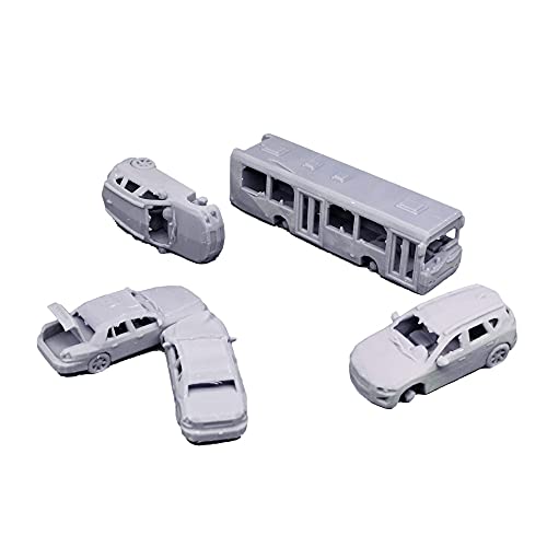 Outland Models Eisenbahnlandschaft Verlassene Fahrzeuge Set 1:87 HO von Outland Models