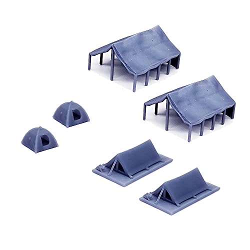 Outland Models Military Scenery Structure Camping Zelt Set 1:220 Z Scale Outland Models Military Scenery Structure Camping Zelt Set 1:220 Z Scale von Outland Models