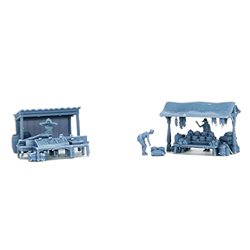 Outland Models Military Scenery Structure Meat Spicies Market and Figures Set 1:64 S Scale Outland Models Military Scenery Structure Meat Spicies Market and Figures Set 1:64 S Scale von Outland Models