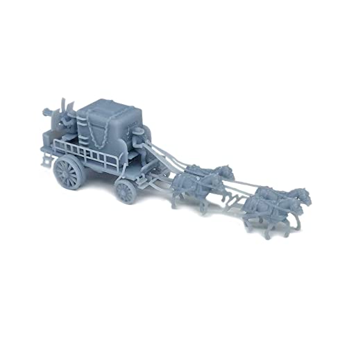 Outland Models Miniatur Alter Westen Pferdekutsche gepanzerter Wagen 1:87 Spur H0 von Outland Models