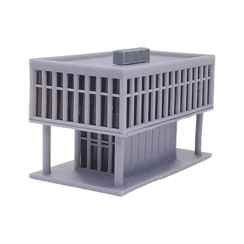 Outland Models Modern Style 2-stöckige Vollglasbox Shop im Maßstab 1:160 N von Outland Models
