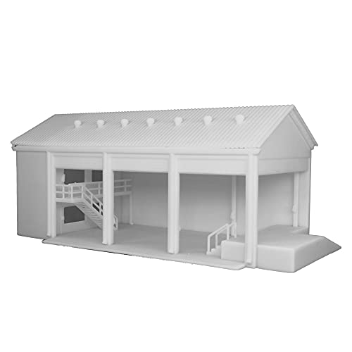 Outland Models Railroad Scenery Lagerverladestation mit Zubehör im Maßstab 1:87 HO von Outland Models