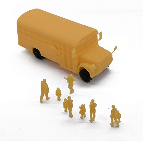 Outland Models Railroad Scenery Schulbus mit Kindern und Eltern HO Maßstab 1:87 Outland Models Railroad Scenery Schulbus mit Kindern und Eltern HO Maßstab 1:87 von Outland Models