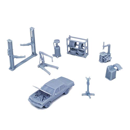 Outland Models Railway Scenery Auto Wartung Zubehör Set 1:220 Z Maßstab Outland Models Railway Scenery Auto Wartung Zubehör Set 1:220 Z Maßstab von Outland Models