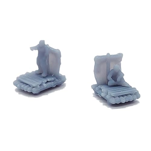 Outland Models Railway Scenery kleines Floßset mit Figuren 1:220 Z Outland Models Railway Scenery kleines Floßset mit Figuren 1:220 Z von Outland Models