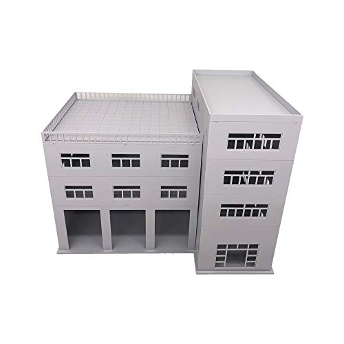 Outland Models Szenerie für Modellautos 3-Stall LKW Garage Motorhaus 1:64 S Gauge von Outland Models
