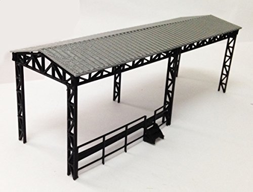 Outland Models Zug Eisenbahn Layout Fabrik Offener Schuppen für Lokomotive HO OO Maßstab von Outland Models