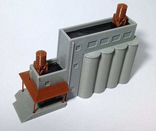 Outland Models Zug Eisenbahn Layout Industrieanlage Getreidesilos Z Scale Outland Models Zug Eisenbahn Layout Industrieanlage Getreidesilos Z Scale von Outland Models