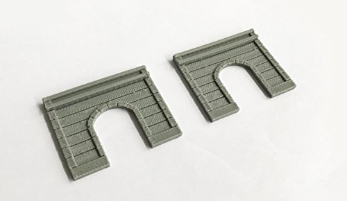 Outland Models Zug Eisenbahn Layout Tunnel Portal (einspurig) 2 Stück Z-Skala von Outland Models
