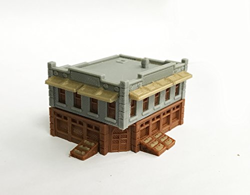 Outland Models Zug Eisenbahn Stadt Lebensmittelgeschäft (Ecke) Z Maßstab 1:220 von Outland Models