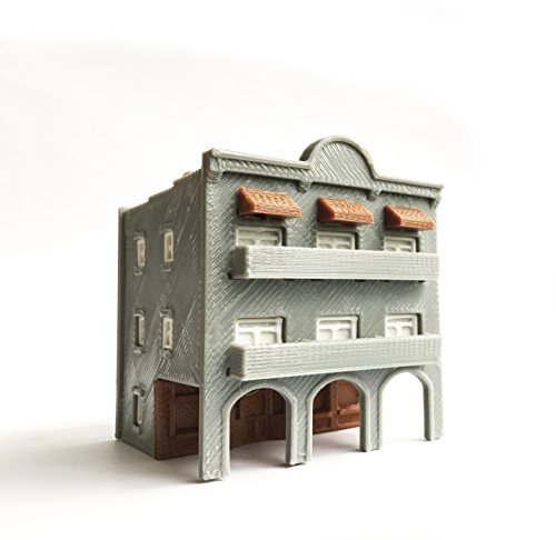 Outland Models Zug Layout City Classic 3-stöckiges Arcade-Gebäude N Maßstab 1:160 von Outland Models
