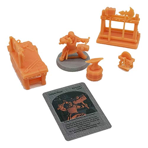 Outland Tactics Kriegsspiele Miniaturen Schmied Zwergfigur & Zubehör 28 mm von Outland Models