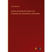 Lexikon der deutschen Dichter und Prosaisten des neunzehnten Jahrhunderts von Outlook