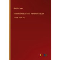 Mittelhochdeutsches Handwörterbuch von Outlook