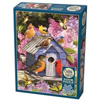 COBBLE HILL PUZZLES - Frühlingsvogelhäuschen 500 Teile COBBLE HILL PUZZLES - Frühlingsvogelhäuschen 500 Teile von Outset Media Corp