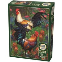 COBBLE HILL PUZZLES - Hähne 1000 Teile COBBLE HILL PUZZLES - Hähne 1000 Teile von Outset Media Corp