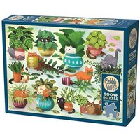COBBLE HILL PUZZLES - Katzen gegen Pflanzen 500 Teile COBBLE HILL PUZZLES - Katzen gegen Pflanzen 500 Teile von Outset Media Corp