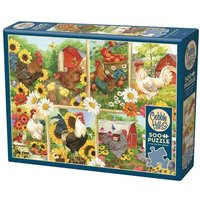 COBBLE HILL PUZZLES - Kikeriki 500 Teile COBBLE HILL PUZZLES - Kikeriki 500 Teile von Outset Media Corp