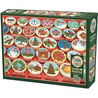 COBBLE HILL PUZZLES - Schneekugel Plätzchen 1000 Teile COBBLE HILL PUZZLES - Schneekugel Plätzchen 1000 Teile von Outset Media Corp